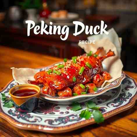 Peking Duck Recipe - Crispy Skin at Home